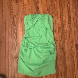 Misguided Women’s Green Strapless Mini Dress size 0